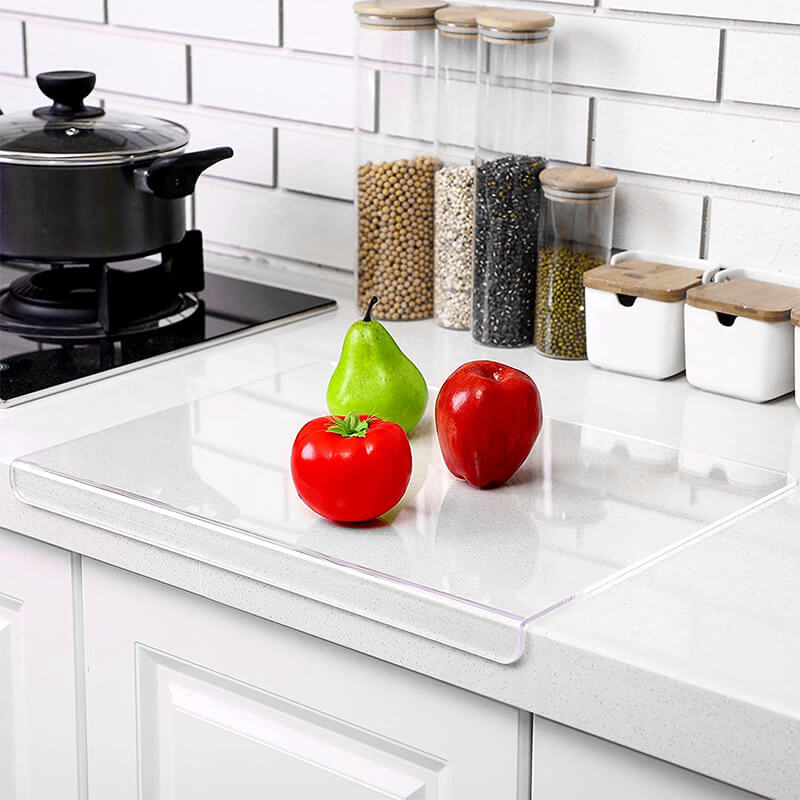 Transparent Acrylic Anti-Slip Kitchen Cutting And Serving Board