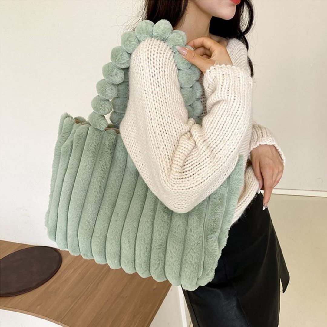 Chunky Soft Texture Everyday Shoulder Bag
