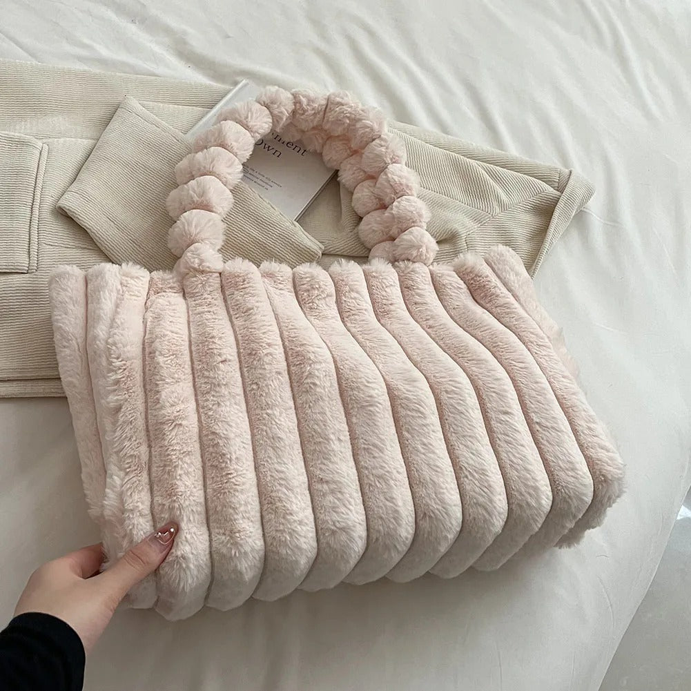 Chunky Soft Texture Everyday Shoulder Bag