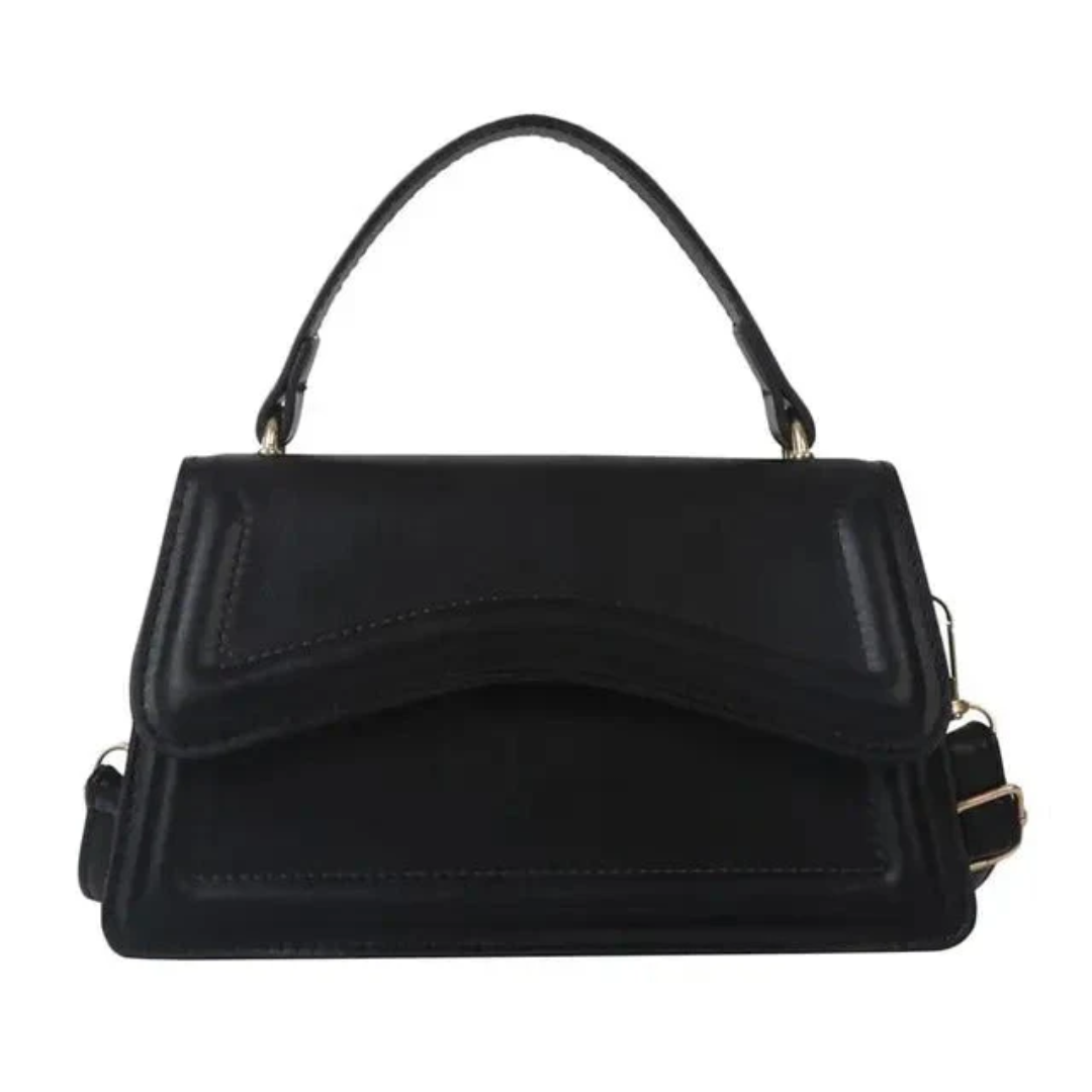 Spacious Premium Leather Padded Strap Ladies Shoulder Bag