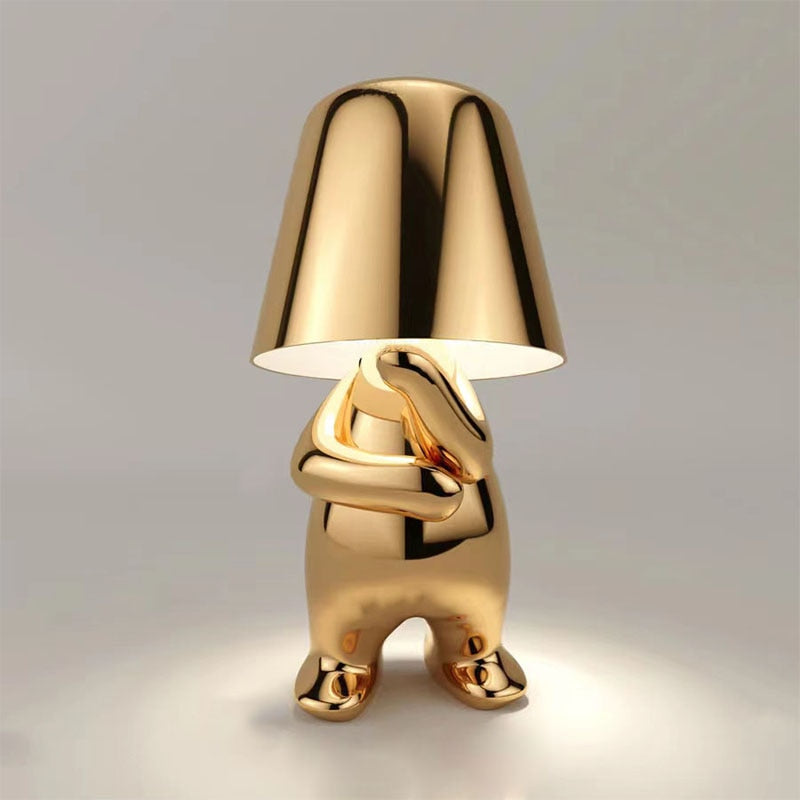 Sleek Rechargeable Touch Dimmable Wireless Warm Glow Table Lamp