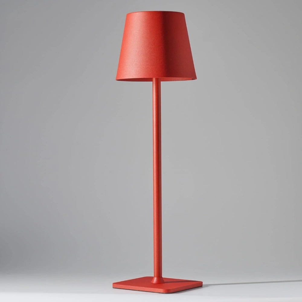Slim Modern Metal Waterproof Cordless Rechargeable Touch Dimmable Table Lamp