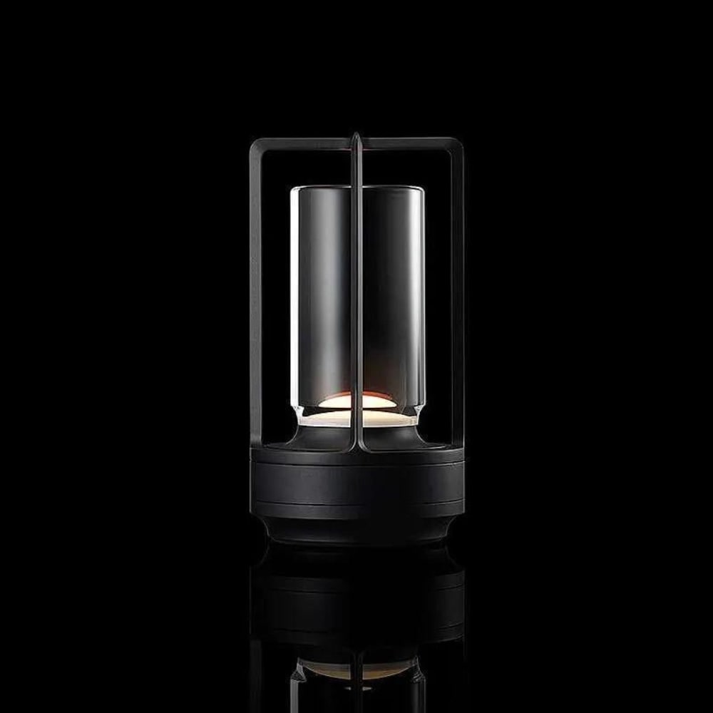 Minimalist Metal Cordless Rechargeable Indoor Outdoor Table Lamp