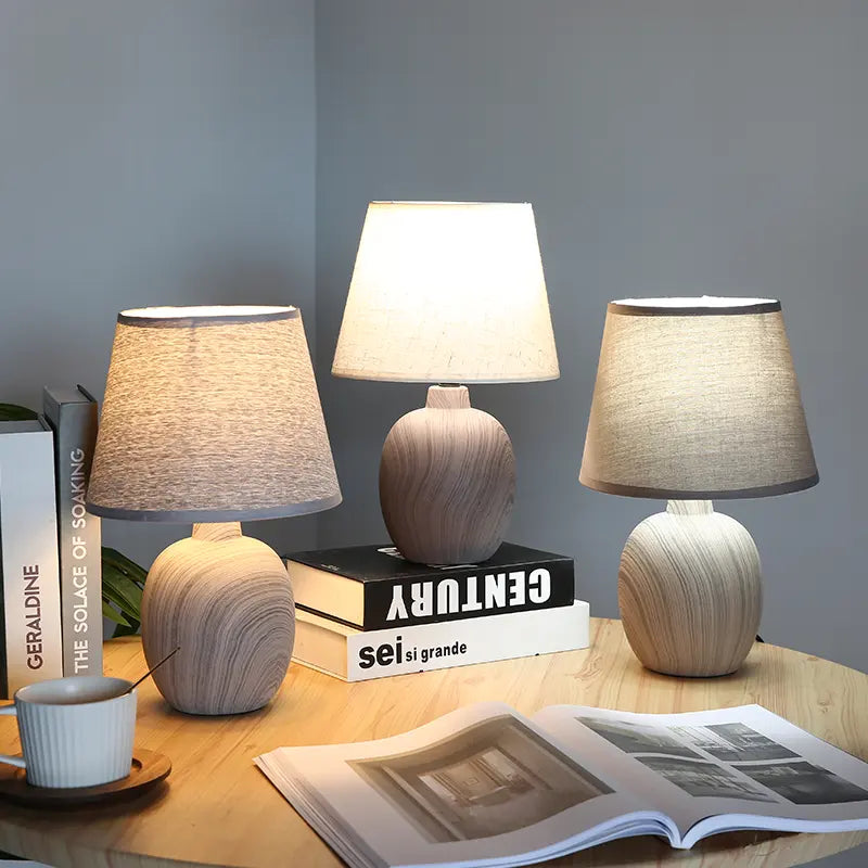 Contemporary Vase Shaped Rechargeable Touch Dimmable Ambient Glow Table Lamp