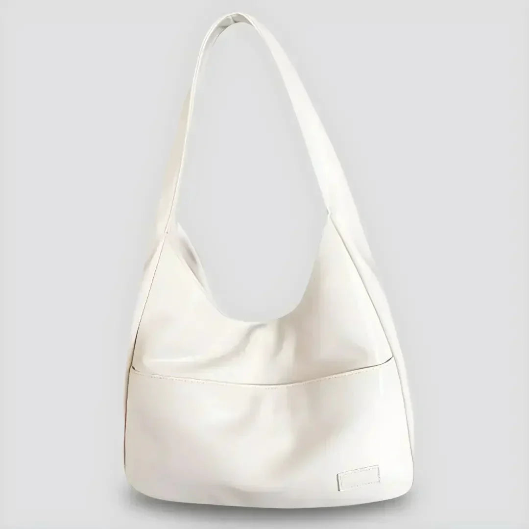 Minimalist Vegan Leather Adjustable Strap Women's Shoulder Bag