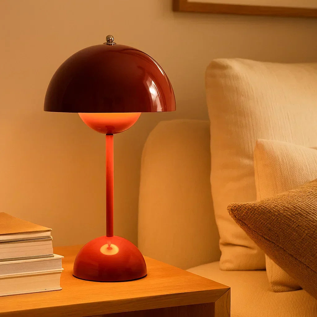 Sleek Minimalist Scandinavian Touch Control Dimmable Table Lamp