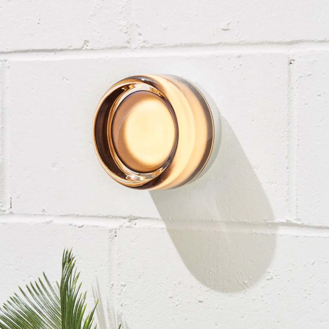 Compact Acrylic Aluminum Button Switch Wall Light