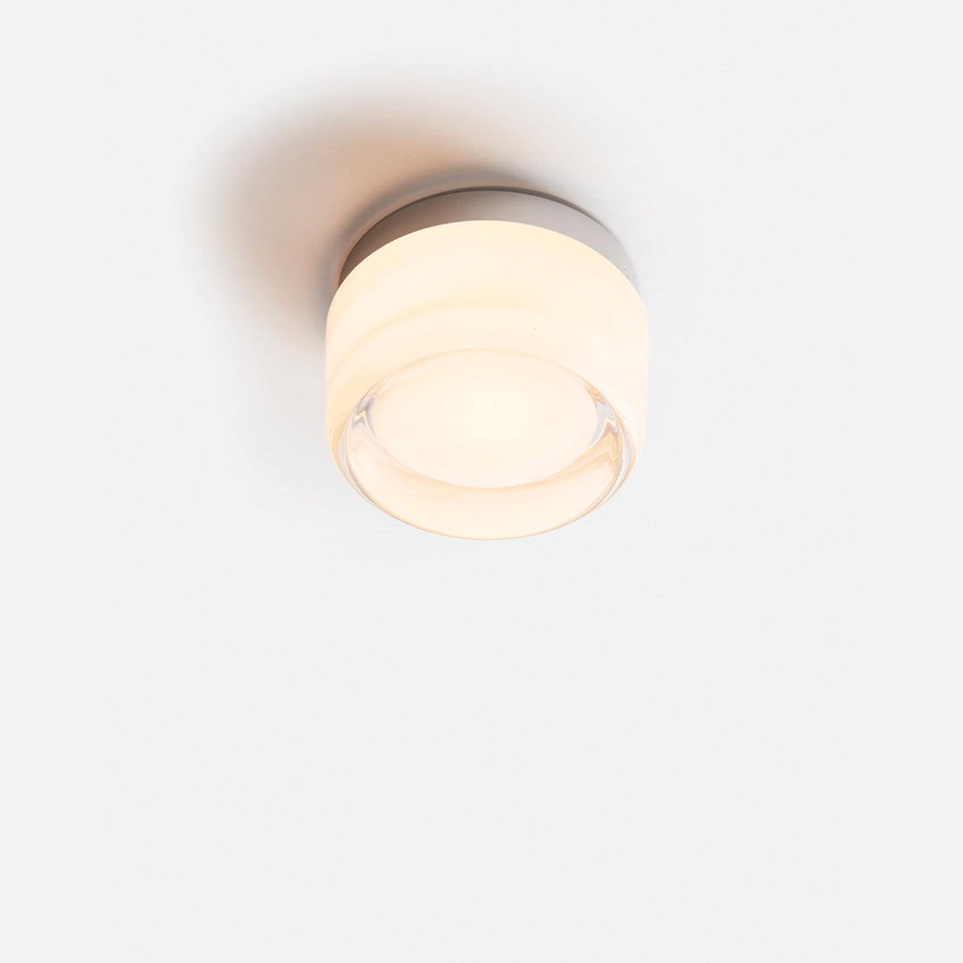 Compact Acrylic Aluminum Button Switch Wall Light
