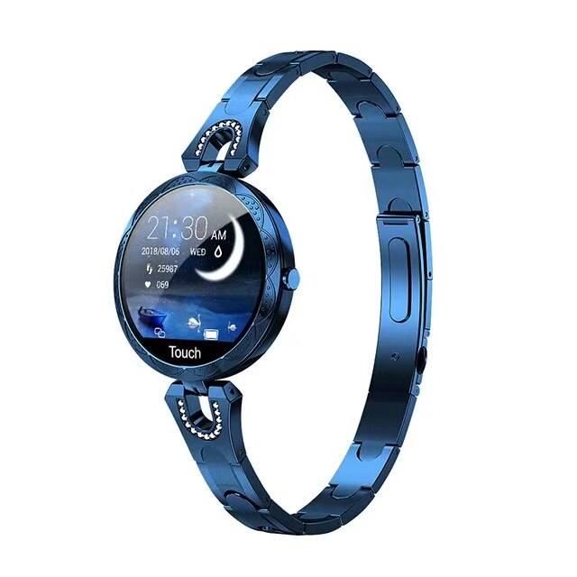 Waterproof Heart Rate Blood Pressure Monitor Fitness Tracker Smartwatch