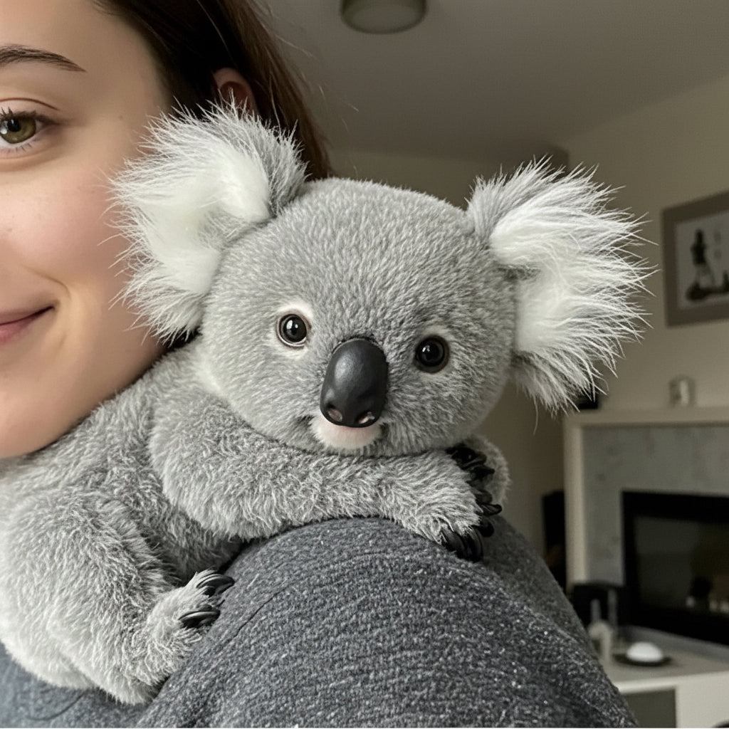 Soft Weighted Koala Cuddle Companion Plush Stuffed Animal Toy