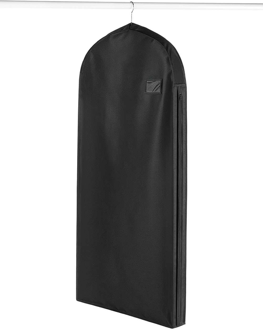 Water-Repellent Full-Length Zippered Travel Garment Bag With Accessory Pocket