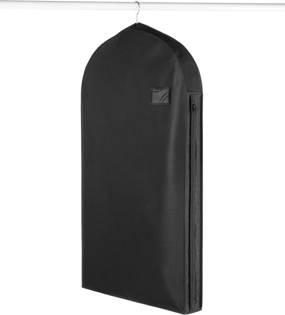 Water-Repellent Full-Length Zippered Travel Garment Bag With Accessory Pocket