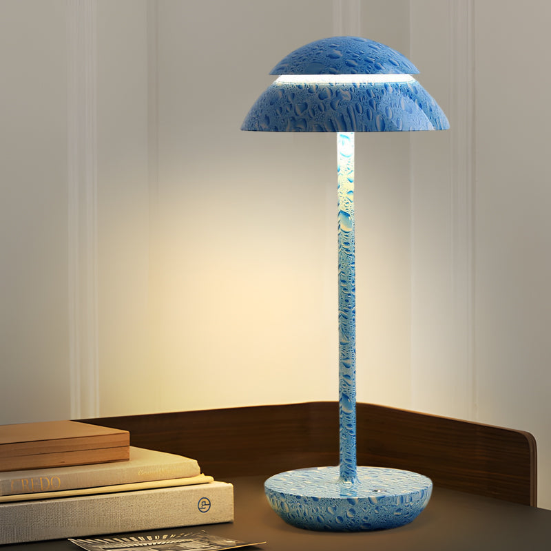 Cordless Portable Plastic Indoor Outdoor Rechargeable Table Lamp