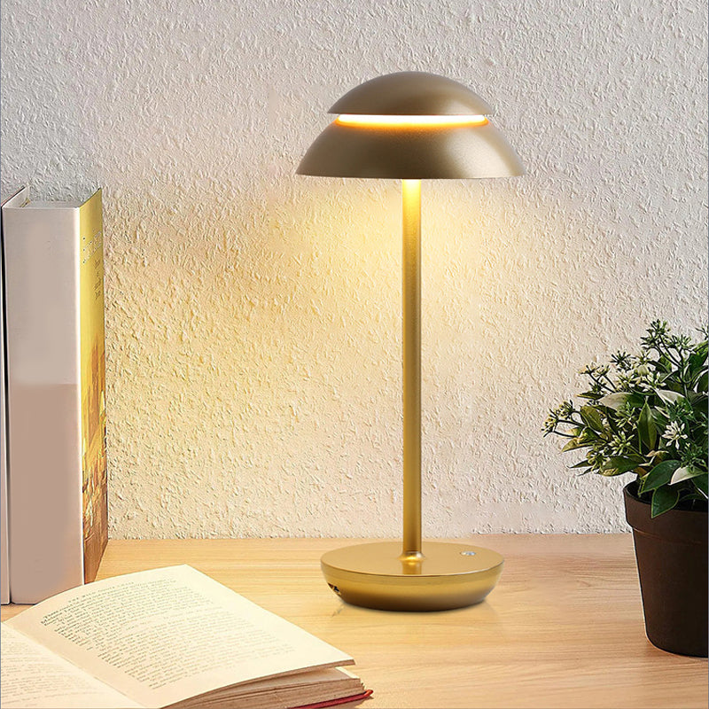 Cordless Portable Plastic Indoor Outdoor Rechargeable Table Lamp