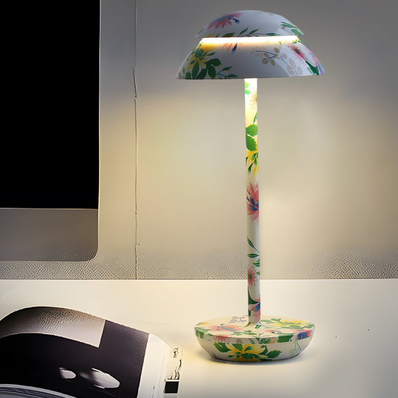 Cordless Portable Plastic Indoor Outdoor Rechargeable Table Lamp