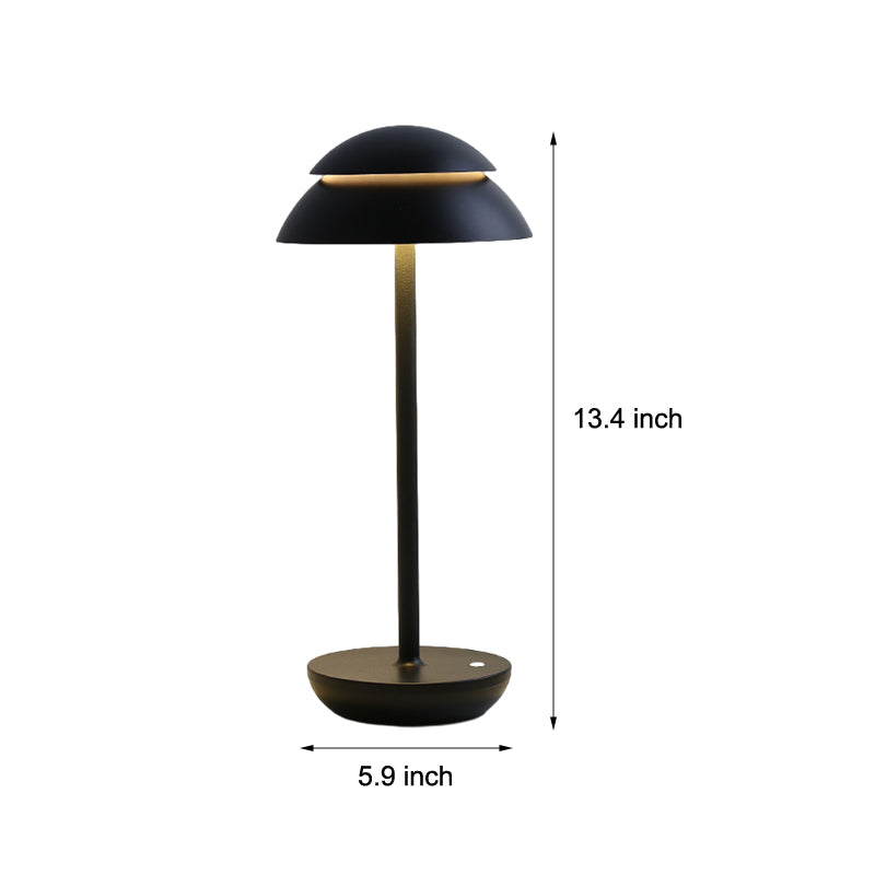 Cordless Portable Plastic Indoor Outdoor Rechargeable Table Lamp