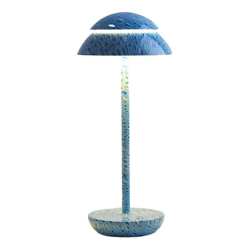 Cordless Portable Plastic Indoor Outdoor Rechargeable Table Lamp