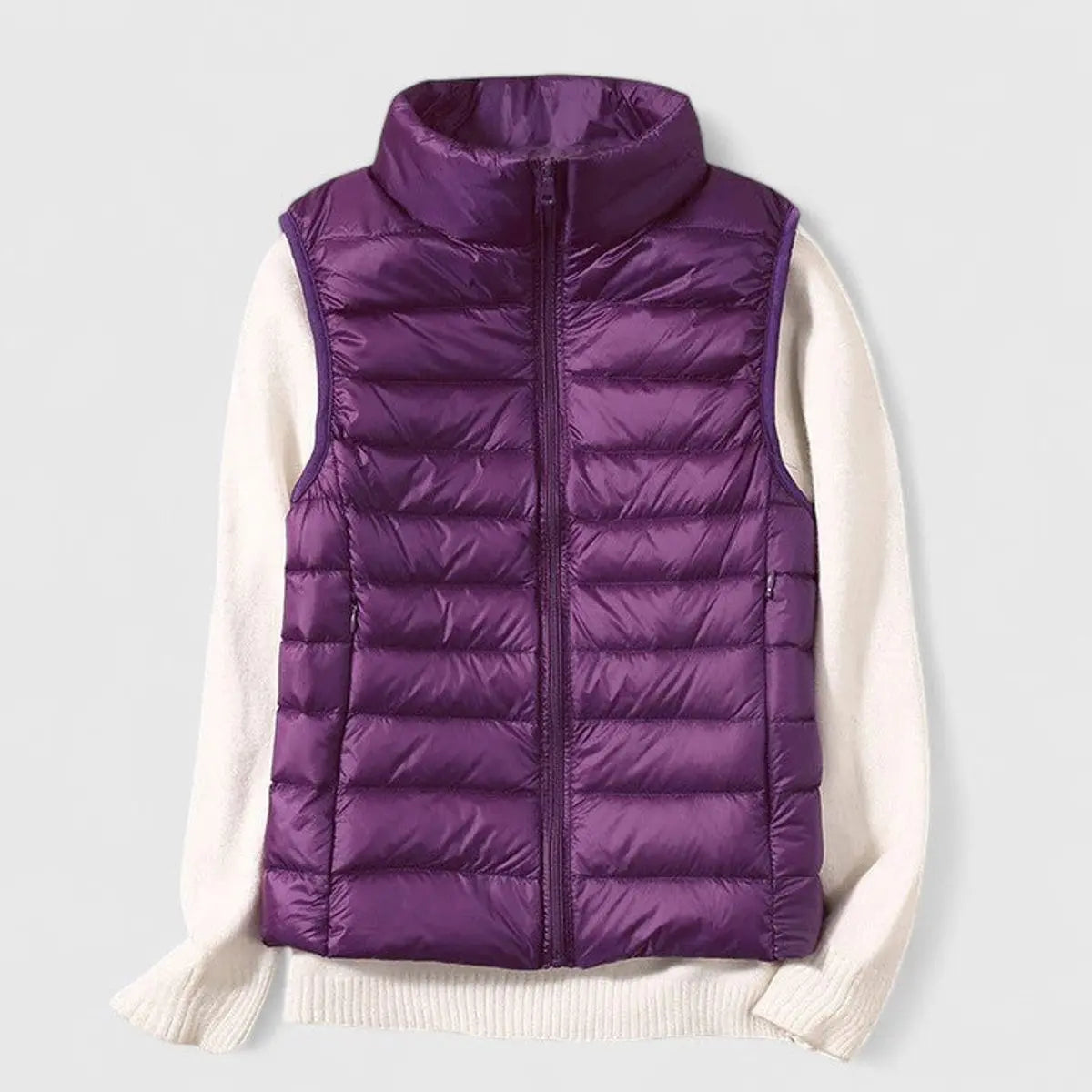 Women's Lightweight Quilted Puffer Vest Sleeveless Gilet