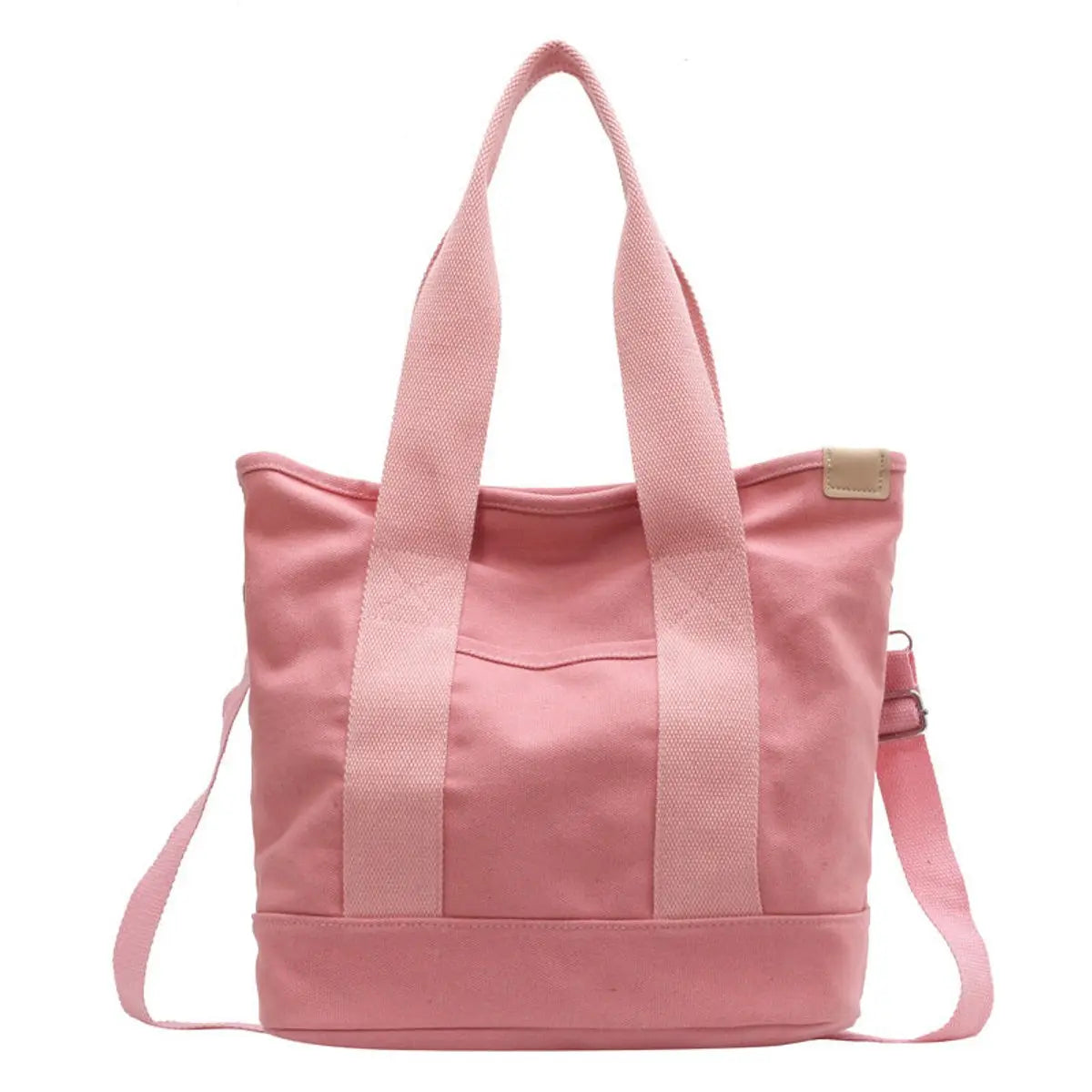 Women's Multifunction Adjustable Strap Canvas Tote Bag