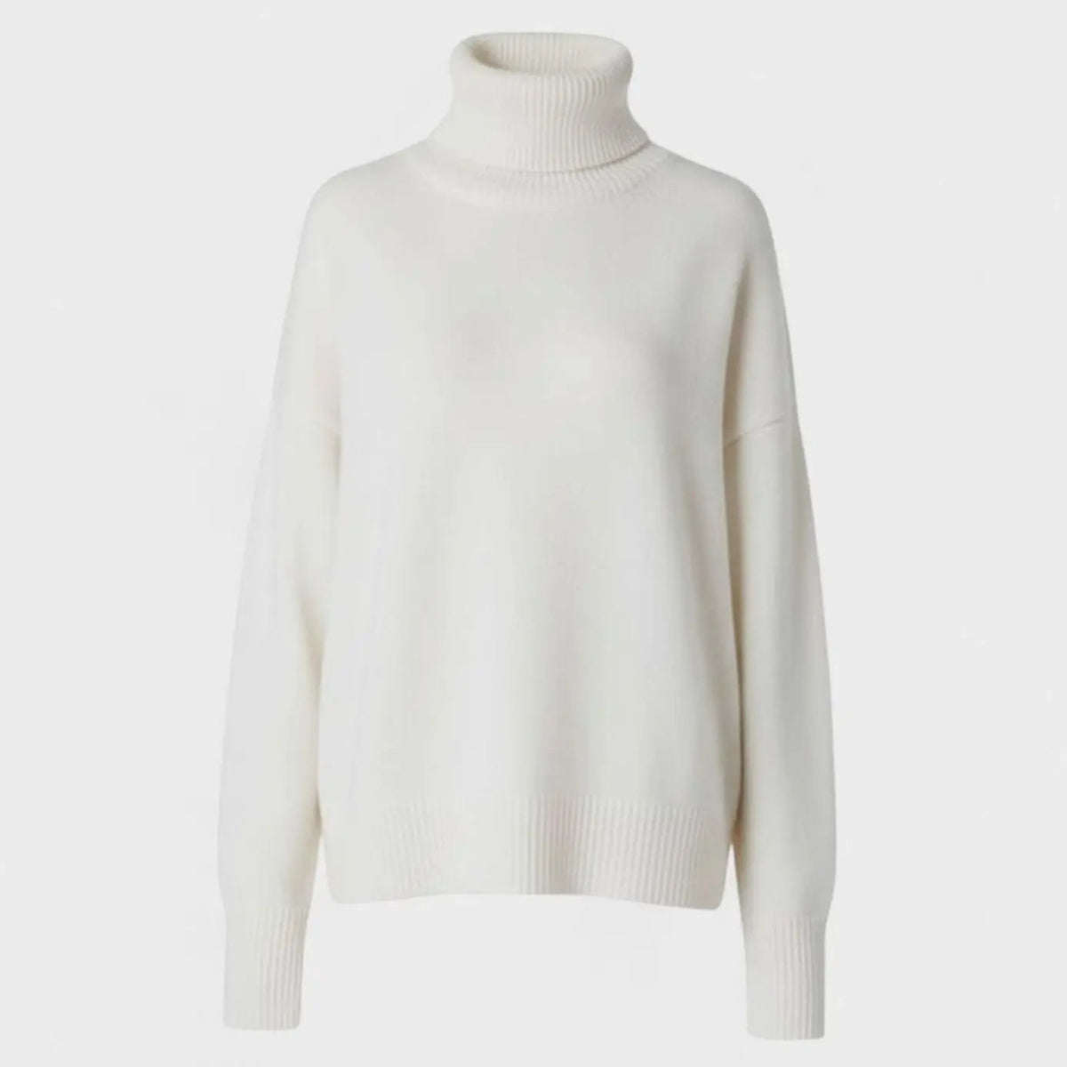 Women's Oversized Chunky Turtleneck Knit Sweater