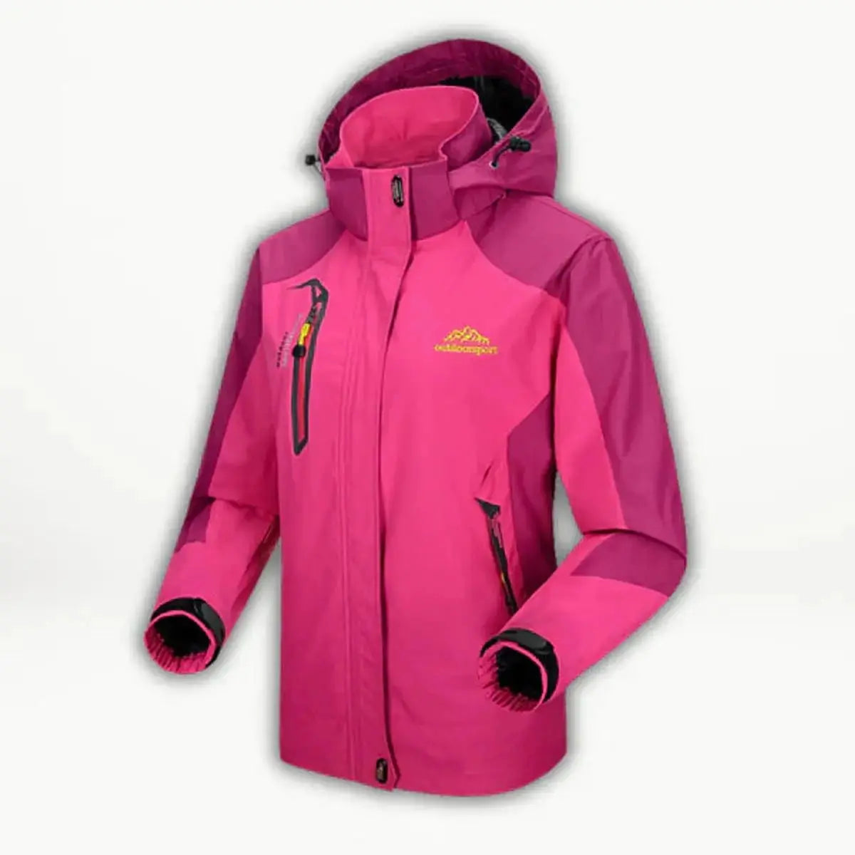 Women's Waterproof Hooded Outdoor Quilted Jacket